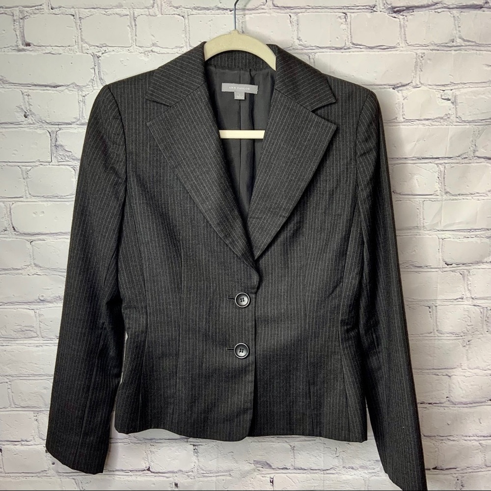 Ann Taylor Wool Pant Suit 4